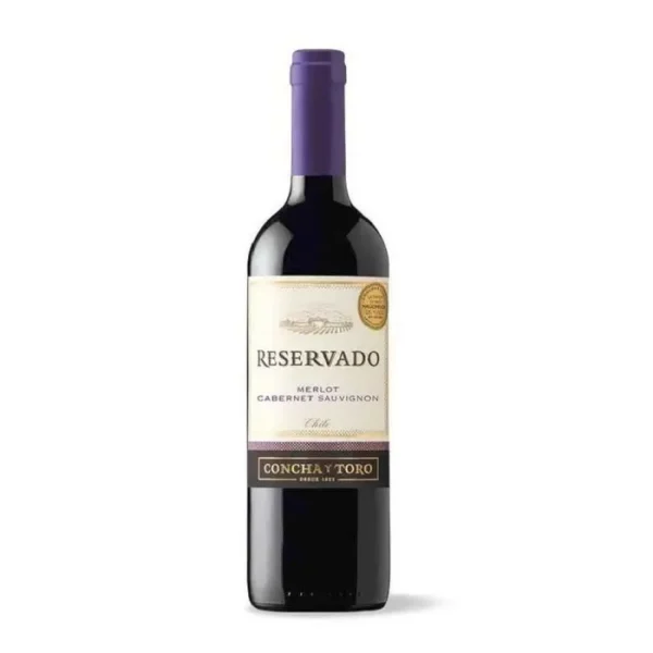 [6394-UND] VINO TINTO RESERVADO MERLOT 750 ML UND