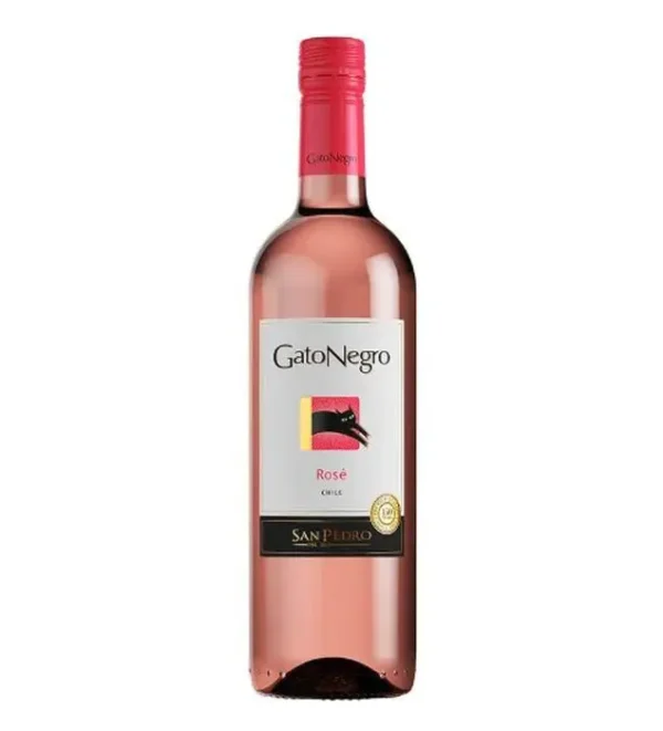 [7130-UND] VINO ROSE GATO NEGRO SAN PEDRO 750 ML UND
