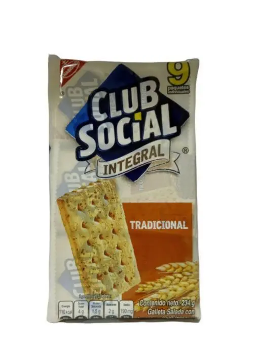 GALLETA INTEGRAL CLUB SOCIAL 234 G UND