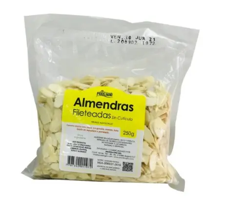 ALMENDRA PRODELAGRO FILETEADAS 250 G UND