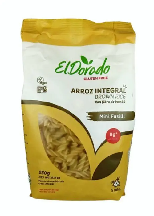 [7398-UND] PASTA MINI FUSILLI ARROZ INT EL DORADO UND