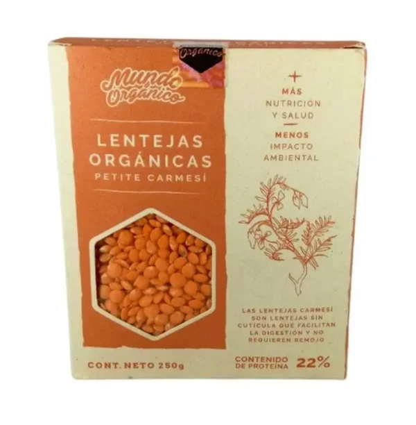 [8137-UND] LENTEJAS ORGANICAS PETITE MUNDO ORG 250G UND