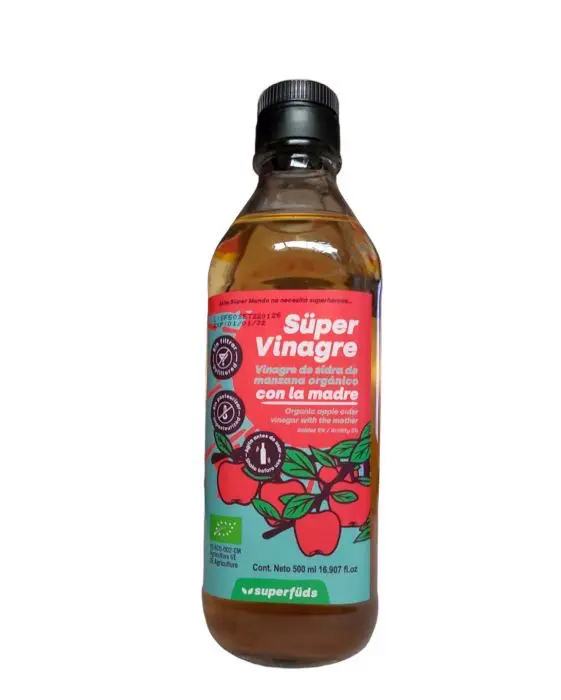 [10152-UND] VINAGRE SIDRA MANZANA SUPERVINAGRE 500 UND