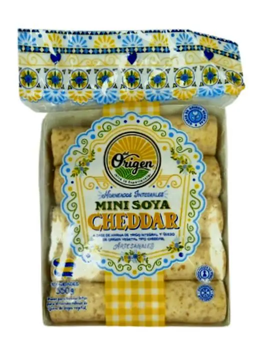 DEDITOS SOYA CHEDDAR DEL ORIGEN 550 GR UND