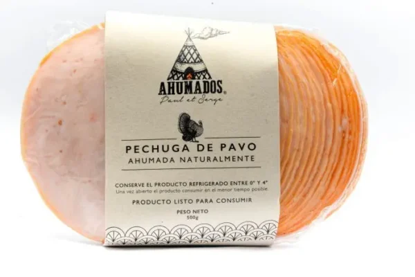 [12681-UND] PECHUGA DE PAVO AHUMADO 500 G UND