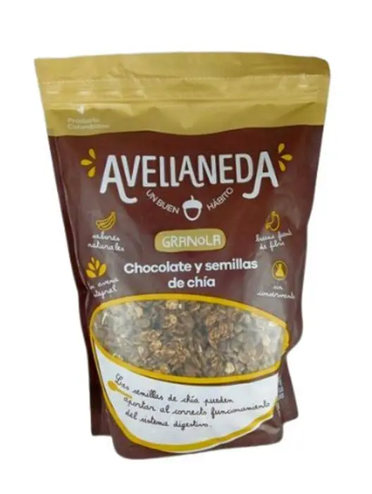[9288-UND] GRANOLA CHOCOLATE SEM CHIA AVELLANEDA UND