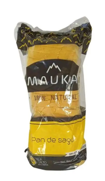 [7830-UND] PAN DE SAGUN MAUKA TAJADO SIN AZUC 450 G UND