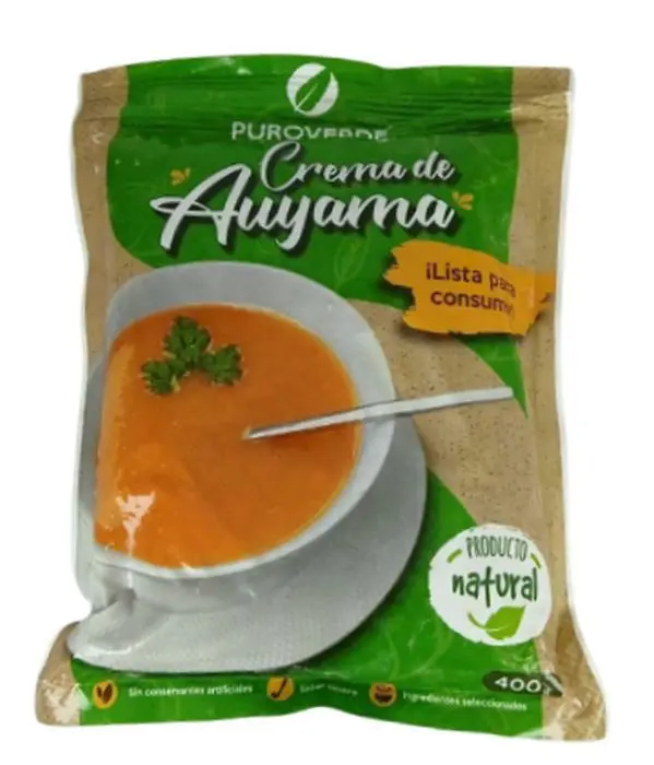 SOPA PURO VERDE AHUYAMA 400 G UND