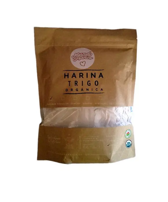 HARINA DE TRIGO ORGANICA 500 G UND
