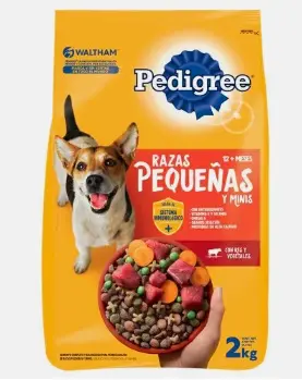 [4096-UND] ALIMEN PE PEDIGREE ADULTO RAZA PEQ 2K UND