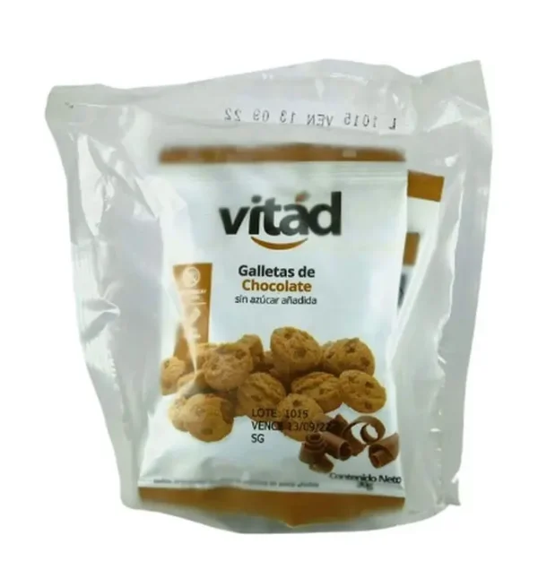 [9617-4UN] GALLETA VITAD DE CHOCOLATE 30 G 4 UND
