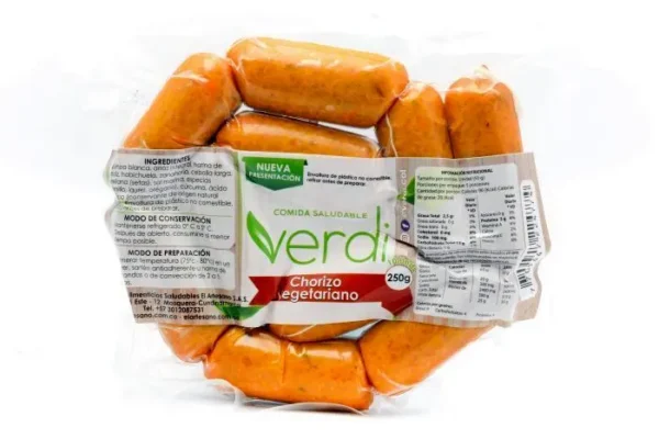[12319-UND] CHORIZO VEGETARIANO VERDI 250 G UND