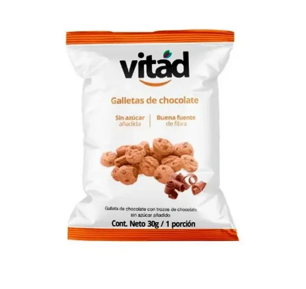 [9617-UND] GALLETA VITAD DE CHOCOLATE 30 G UND
