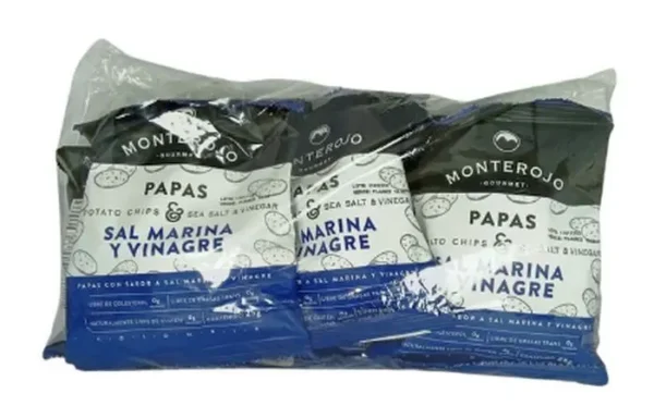 [5341-6UN] PAPAS FRITAS MONTEROJO SAL HIMALAY 25 GR 6 UND