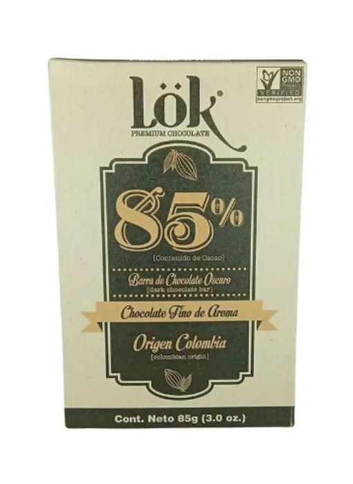 CHOCOLATE LOK 85% OSCURO 85 G UND