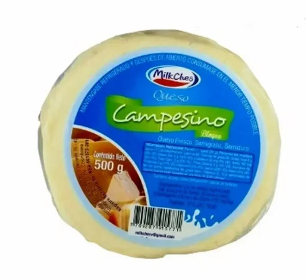 [7057-UND] QUESO CAMPESINO MILKCHES 500 GR UND