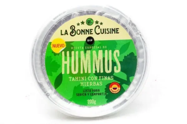 [6648-UND] HUMMUS TAHINI LIMON LA BONNE 200 GR UND