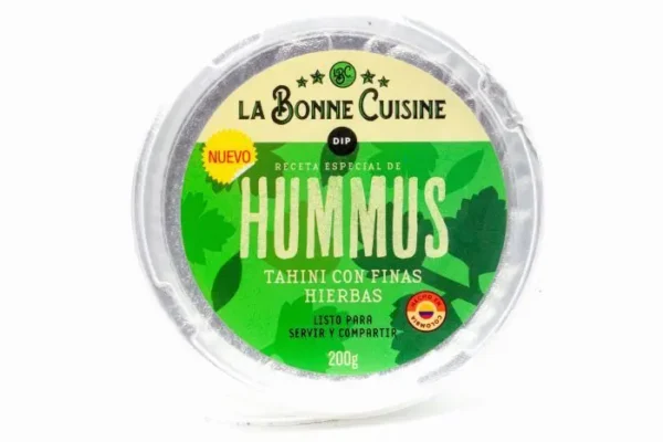 [6646-UND] HUMMUS TAHINI FINAS HIERBAS LA BO 200 GR UND