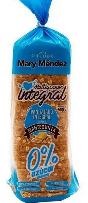 PAN INTEGRAL MULTIGRANOS FITCOOK 500 GR UND