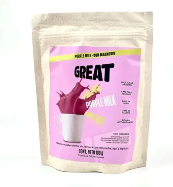 [10778-UND] MEZCLA EN POLVO PURPLE MILK GREAT 100 G UND