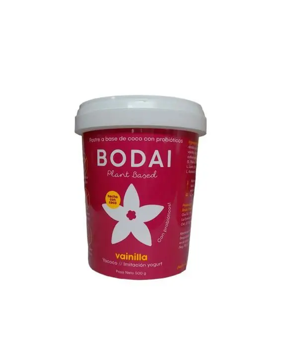 [9525-UND] YOGURT VEGANO BODAI VAINILLA 500 G UND