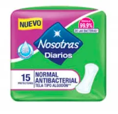 [399-UND] PROTECTORES NOSOTRAS NORMAL 15 UND