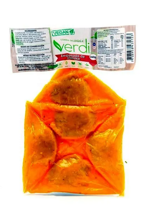 [11970-UND] EMPANADAS VERDI SHIITAKE 260 G UND
