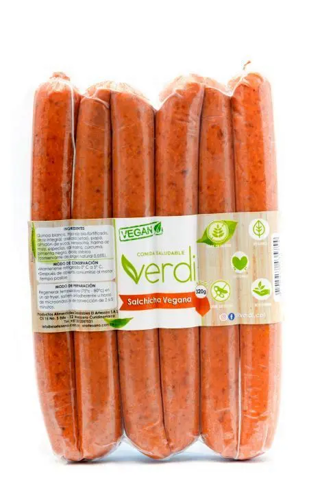 [11972-UND] SALCHICHA VERDI VEGANA 320 G UND