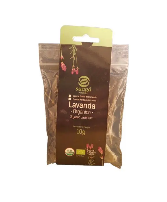 [10470-UND] AROMATICA LAVANDA ORGANICO SUAGA 10 G UND