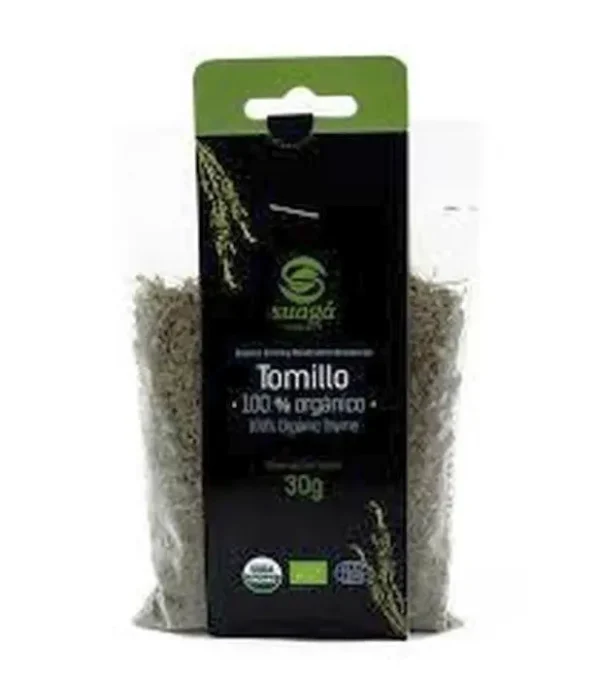 [10440-UND] AROMATICA TOMILLO ORGANICO SUAGA 30 G UND