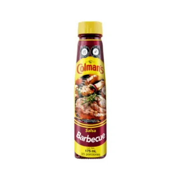 [11014-UND] SALSA BARBECUE COLMANS 175 ML UND