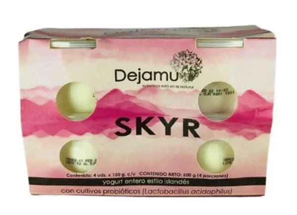 [7932-4UN] YOGURT DEJA MU SKYR SURT 150 GR 4 UND