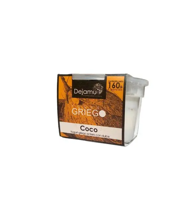 [9814-UND] YOGURT GRIEGO DEJAMU COCO 160 G UND