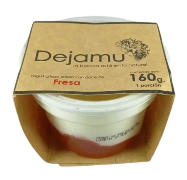[9813-UND] YOGURT GRIEGO DEJAMU FRESA 160 G UND