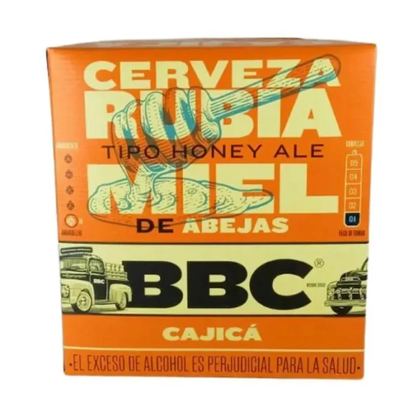 CERVEZA BBC RUBIA LATA 269 ML 4 UND