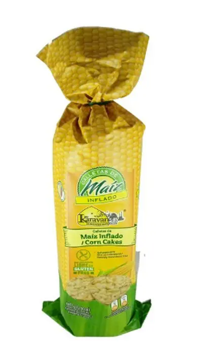 [9498-UND] GALLETA KARAVANZAY DE MAIZ INFLADO 110 G UND