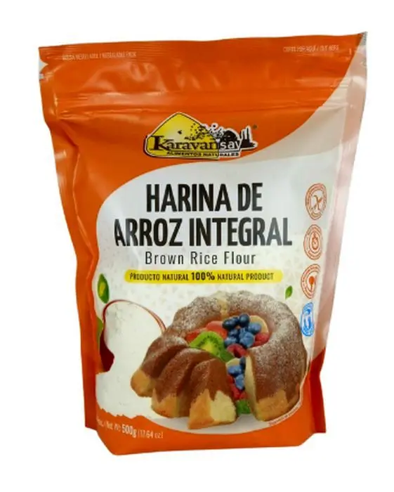 [4534-UND] HARINA ARROZ KARAVANSAY INTG 500 GR UND