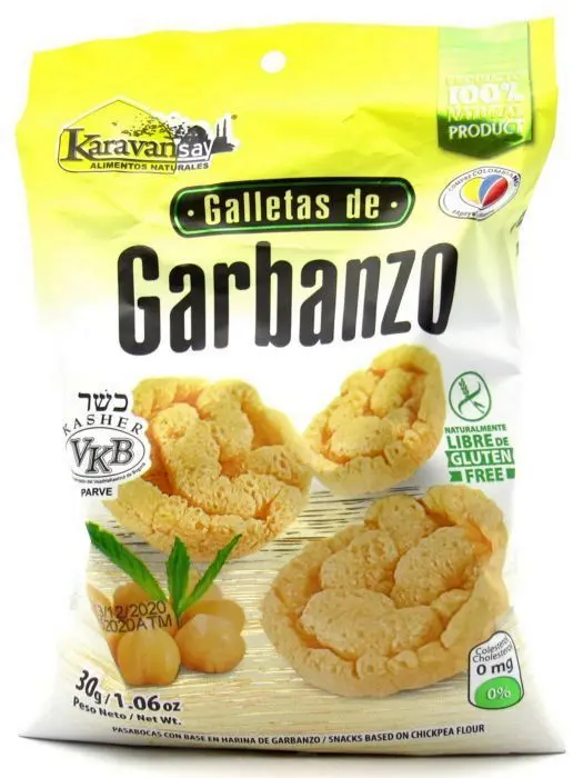GALLETA KARAVANSAY GARBANZO 90 G 3 UND