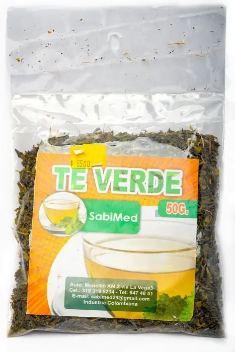 [558-UND] TE VERDE HOJA SABIMED 50 GR UND