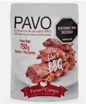 [13120-UND] PAVO TROCITO DE ALA PAVOS DEL CAMPO BBQ UND