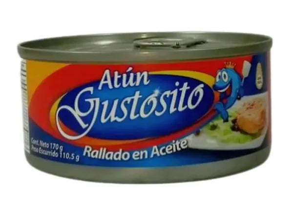 [8506-UND] ATUN RALLADO ACEITE GUSTOSITO 170 G UND