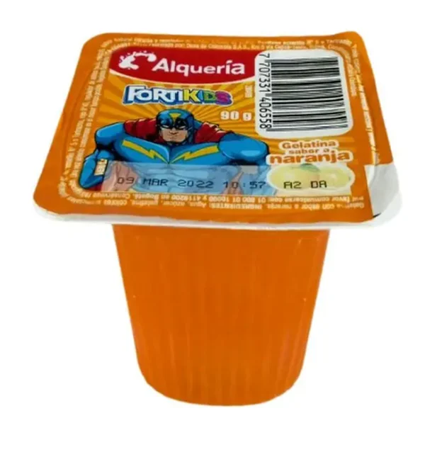 [11329-UND] GELATINA FORTIKIDS ALQUERIA NARANJA 90 G UND