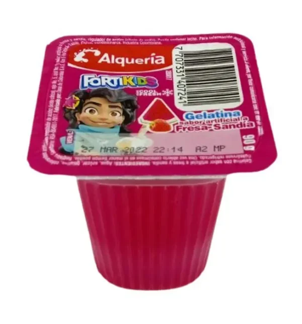 [11330-UND] GELATINA FORTIKIDS ALQUERIA FRESA 90 G UND