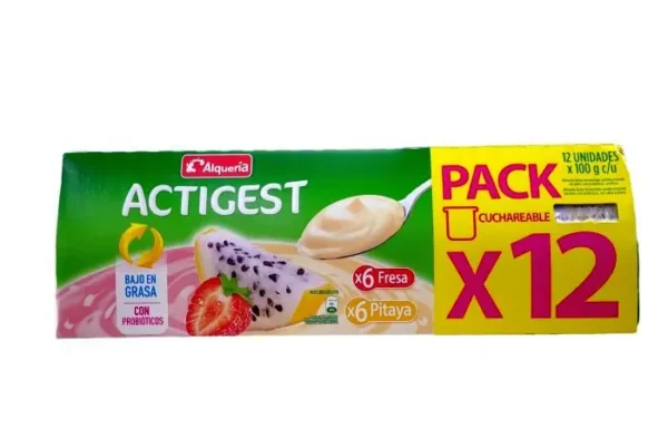 [9547-UND] YOGURT ACTIGEST SURT FRESA/PITAYA 12 UND UND