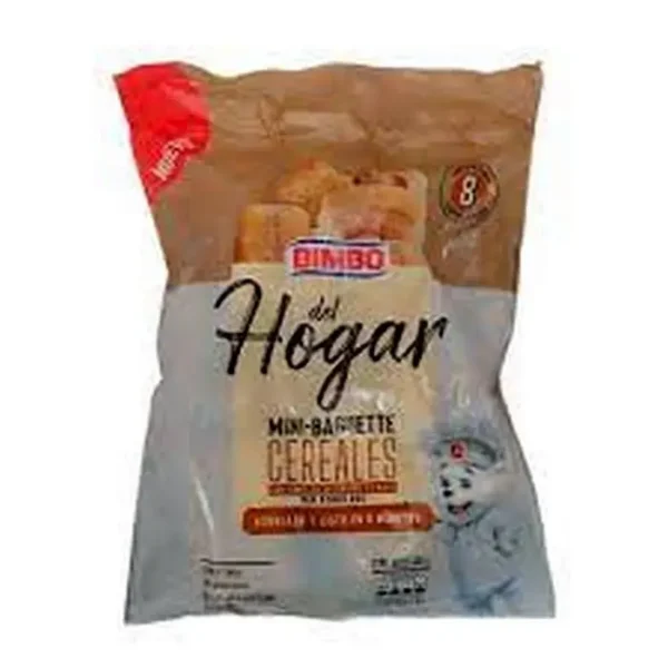 [11790-UND] PAN BAGUETTE MINI BIMBO CEREALES 400 G UND
