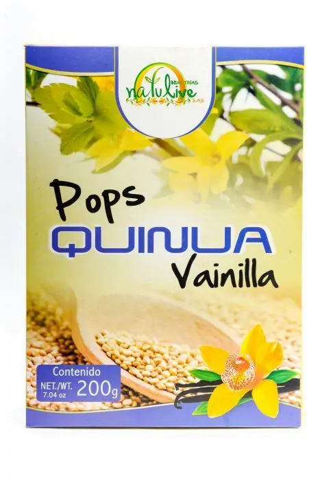 [4521-UND] POPS QUINUA NATULIVE VAINILLA 200 G UND