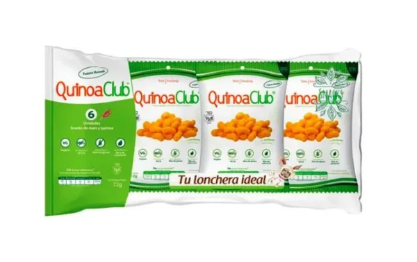 [5476-6UN] PASABO SNACK QUINOACLUB CHIAZANAH 12 GR 6 UND