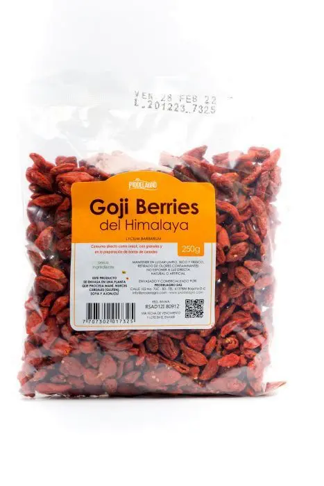 [4299-UND] GOJI BERRIES PRODELAGRO HIMALAYA 250 G UND