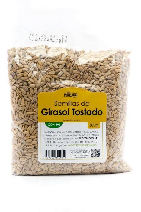 [5145-UND] SEMILLAS DE GIRASOL DESCORT TOSTADA 500 UND