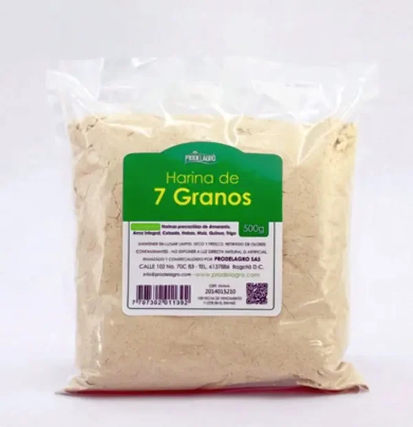 HARINA 7 GRANOS PRODELAGRO 500 GR UND